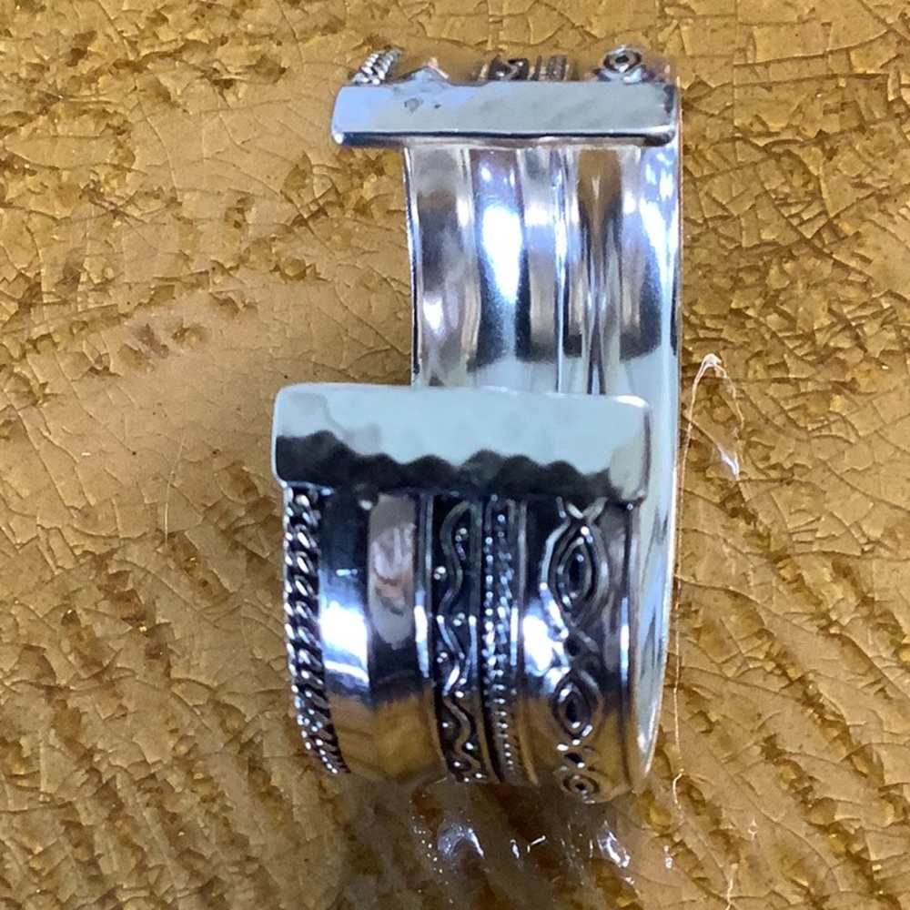 Silpada Multi Pattern Cuff B3424 - image 7
